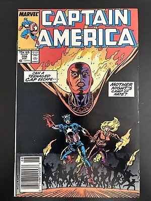 Buy Captain America #356 Marvel 1989 Nice Key 1st Appearance MOTHER NIGHT! • 4.42£