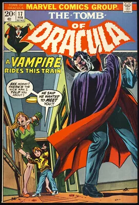 Buy TOMB OF DRACULA #17 1974 NM- 9.2 BLADE Is BITTEN By DRACULA Marvel Comics HORROR • 79.94£