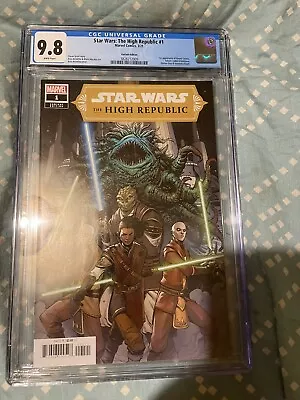 Buy Star Wars The High Republic #1 CGC 9.8~ANINDITO VARIANT~Multiple 1st Apps! • 90£