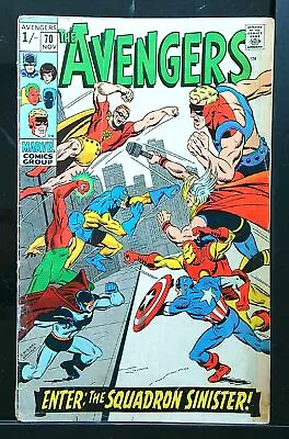 Buy Avengers (Vol 1) #  70 Very Good (VG) Price VARIANT RS003 Marvel Comics SILVER A • 35.99£