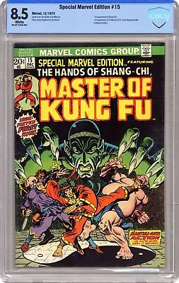 Buy Special Marvel Edition #15 CBCS 8.5 1973 20-2F1755A-037 1st App. Shang Chi • 225.32£