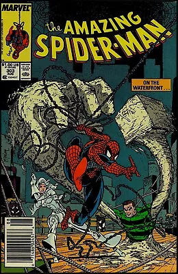 Buy Amazing Spider-Man (1963 Series) #303 Newsstand VG/F Cond (Marvel, Aug 1988) • 8.03£