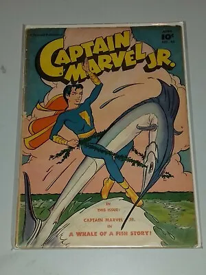 Buy Captain Marvel Jr. #48 Vg+ (4.5) Fawcett April 1947 ** • 59.99£