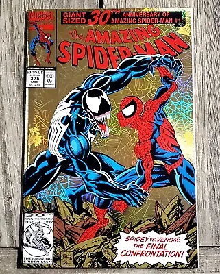 Buy The Amazing Spider-Man #375 -1st App Anne Weying (She-Venom) FoilCover  • 32.17£