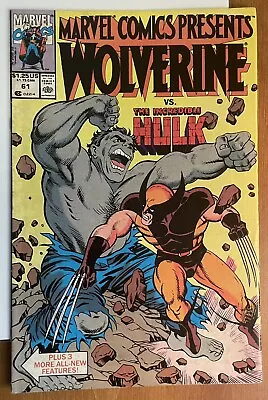 Buy Marvel Comics Presents Vol. 1 #61 (1990, Marvel)- Newsstand- F/VF- • 3.15£