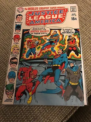 Buy Justice League Of America #82 DC Comics Aug 1970 Superman Batman The Flash • 17.95£