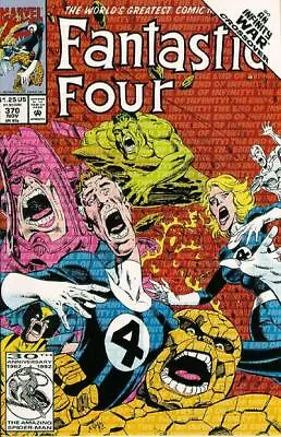 Buy Fantastic Four (1961) # 370 (5.0-VGF) Infinity War Tie-In, X-Men, Avengers 1992 • 3.60£