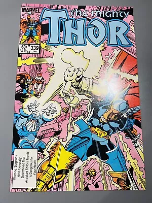 Buy The Mighty Thor #339 NM/MT 9.8 Condition 1st Stormbreaker Marvel 1984 1st Print • 27.67£