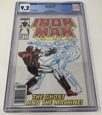 Buy Iron Man #219 Newsstand CGC 9.2  • 56.29£