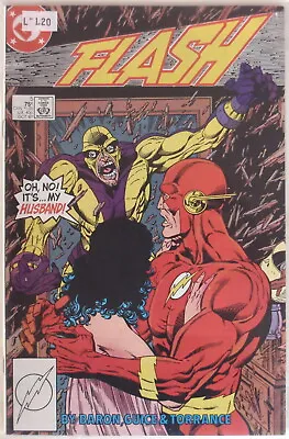 Buy The Flash (new) - # 5 Oct 87 - Oh, No! It's... My Husband! - 1987 - Dc Comics • 4£