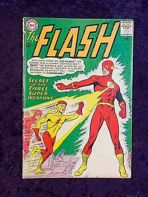 Buy The Flash #135 / First Kid Flash Yellow Costume/ Silver Age 1963 • 157.52£