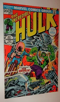 Buy Hulk #163 Trimpe Classic First App Gremlin  Bright Glossy White Pages 1973 • 15.76£