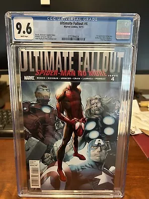 Buy Ultimate Fallout #4 1st Print CGC 9.6 Incredible Book! 1st App Of Miles Morales • 553.43£