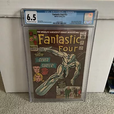 Buy Fantastic Four 50 CGC 6.5, 1st Wyatt Wingfoot, Part 3 Of Galactus Trilogy • 361.58£