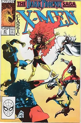 Buy Marvel Comics Classic X-Men Volume 1 Book #41 VF+ 1989 • 1.99£