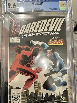 Buy Daredevil #257 CGC 9.6 White Pages Punisher Appearance • 144.77£
