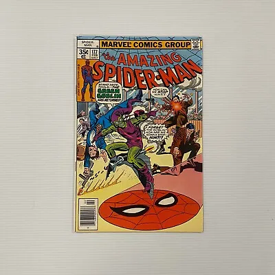 Buy Amazing Spider-Man #177 1977 VF Cent Copy • 40£