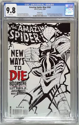 Buy Amazing Spider-man 568 Cgc 9.8 Sketch Variant (slab Grade) • 100.53£