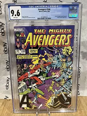 Buy Avengers #246 1st Appearance Of Monica Rambeau CGC 9.6 Starfox, She-Hulk Appear! • 45.86£
