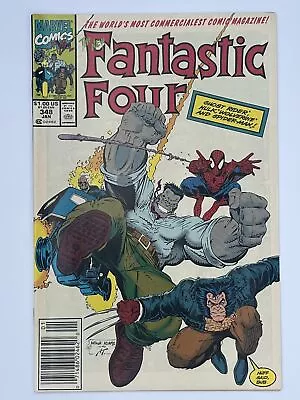 Buy Fantastic Four #348 (1990) 1st Cover App. The New Fantastic Four In 7.0 Fine/... • 7.11£