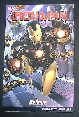 Buy Iron Man Believe Marvel Graphic Novel Kieron Gillen • 5.99£