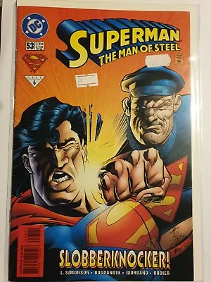Buy Superman Man Of Steel #53 Dc Comic February 1996 • 4£