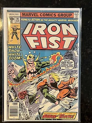 Buy IRON FIST 14 - 1st APPEARANCE OF VICTOR CREED SABRETOOTH • 315.45£