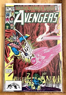 Buy Avengers 231 Iron Man Captain America Thor Vision 1982 She-hulk Marvel Good • 7.60£