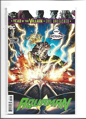 Buy A Year Of The Villain Aquaman #52a Dc Comics Combined • 4.99£