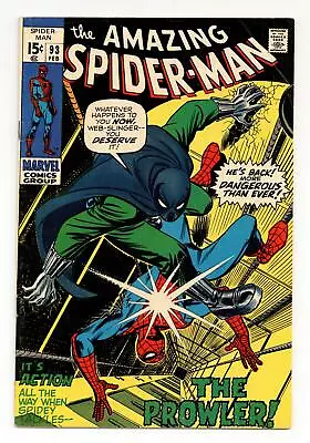 Buy Amazing Spider-Man #93 VG+ 4.5 1971 • 83.01£