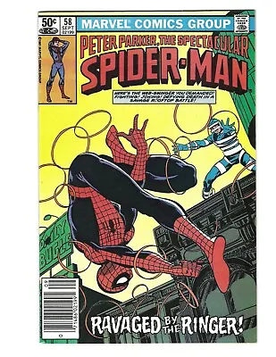 Buy Peter Parker Spectacular Spiderman #58 VF/NM John Byrne  Combine Shipping! • 4.79£