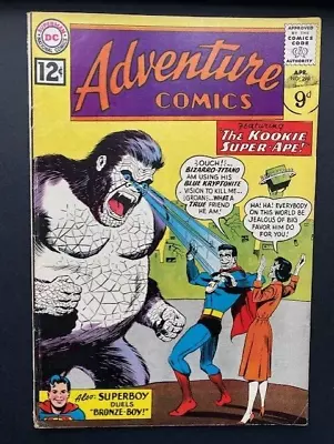 Buy ADVENTURE Comics #295 (DC) SUPERBOY Bronze Boy. 1st BIZARRO TITANO. FINE 6 1962! • 24£