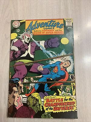 Buy Adventure Comics 366 Fn/vf 1968 Legion Of Super Heroes Jim Shooter Adams Cover • 14.23£