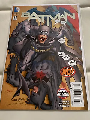 Buy DC Comics Batman #49 New 52 Neal Adams Variant (2016) • 2.99£