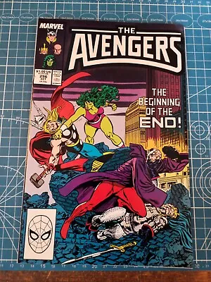 Buy Avengers 296 Marvel Comics 8.5 Avg H10-46 • 7.90£