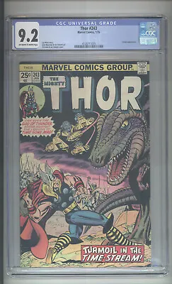 Buy Thor #243 (1976) CGC 9.2    Zarrko Appearance  • 92.49£