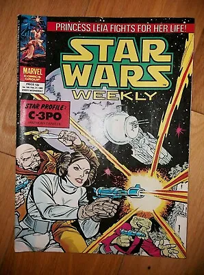 Buy Marvel Star Wars Weekly Comic Magazine No. 105 February 27 1980 • 6£