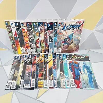 Buy Superman Action Comics #27-52 DC Comic Book Bundle - VGC PAK 2012 • 59.99£
