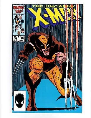 Buy Uncanny X-Men 207 (1986 Marvel) FN/VF Classic Wolverine Cover • 9.51£