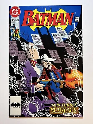 Buy BATMAN #475 (1992) 1st App Renee Montoya (AKA The Question)! Rhino! Scarface! • 8£