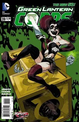 Buy GREEN LANTERN CORPS (2011) #39  - Harley Quinn Cover - New 52 - New Bagged • 4.99£