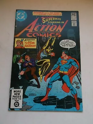 Buy Dc: Action Comics #521, 1st App Of Vixen Of The Hit Suicide Squad Movie, 1981!!! • 98.58£