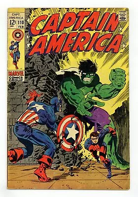 Buy Captain America #110 VG- 3.5 1969 • 71.58£