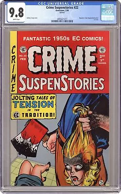 Buy Crime Suspenstories #22 CGC 9.8 1998 3885621017 • 246.50£