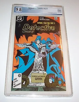 Buy Detective Comics #577 - DC 1987 Modern Age Issue - PGX NM/MT 9.8 (McFarlane Art) • 75.95£