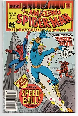 Buy Amazing Spider-Man Annual #22 Newsstand 1988 Marvel VF  • 23.99£