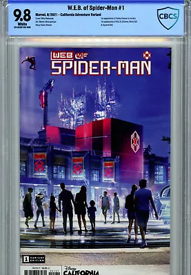 Buy W.E.B. Of Spider-Man #1 (2021) Marvel CBCS 9.8 Matuszak Variant 1st App. Of WEB! • 36.86£