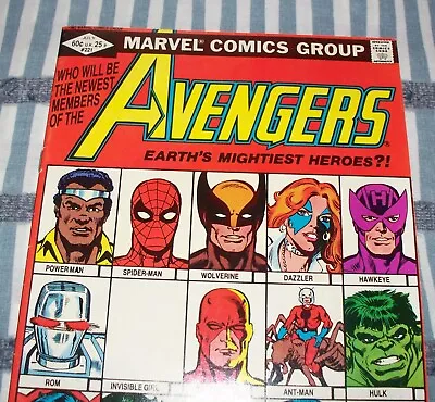 Buy The AVENGERS #221 Ant-Man Hawkeye & She-Hulk From July 1982 In Fine (6.0) • 11.98£