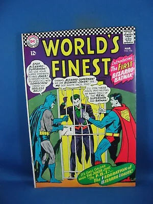Buy Worlds Finest 156 Vf- Joker Bizarro Batman Dc 1966 • 80.35£