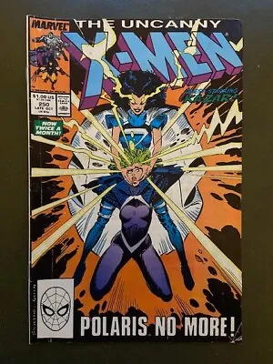 Buy The Uncanny X-Men #250, Polaris No More, 1989. • 2.50£